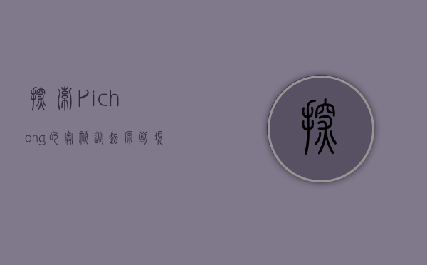 探索Pichong的奥秘，从起源到现代应用