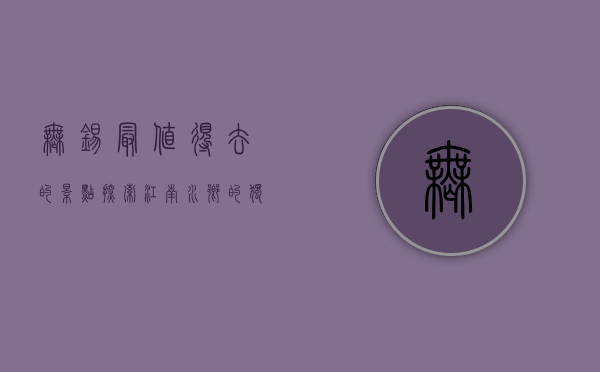 无锡最值得去的景点，探索江南水乡的独特魅力