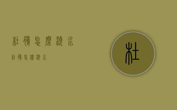 杜鹃怎么浇水（杜鹃怎样浇水）