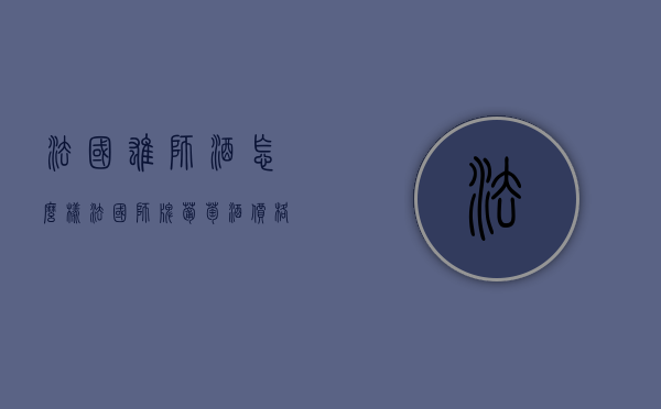 法国雄狮酒怎么样（法国狮牌葡萄酒价格）