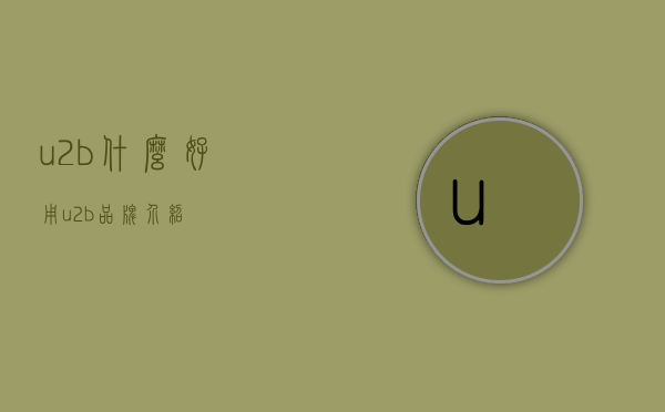 u2b什么好用（u2b品牌介绍）
