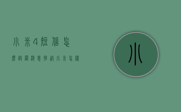 小米4短信怎么设置消息推送（小米怎样设置短信的通知类消息）
