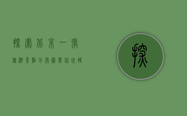 探索北京，一张旅游景点分布图带你玩转千年古都