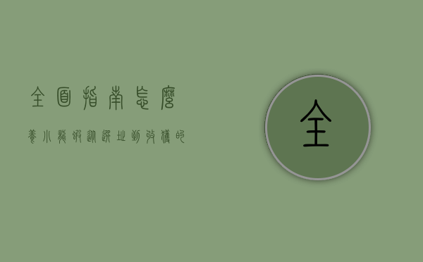 全面指南，怎么养小龙虾，从选址到收获的全流程解析