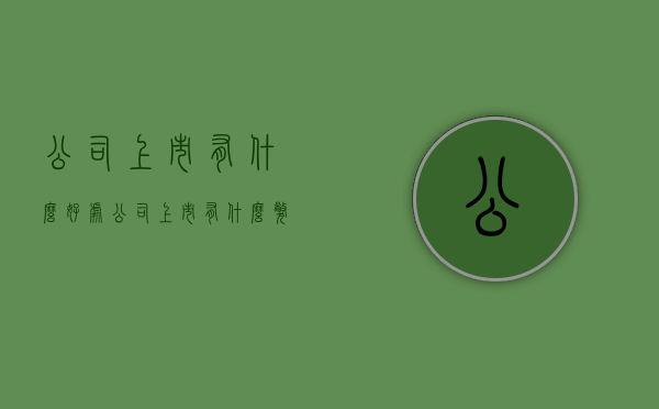 公司上市有什么好处（公司上市有什么弊端）