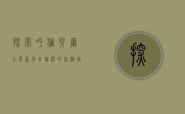 探索呼伦贝尔大草原，包车旅游的终极指南