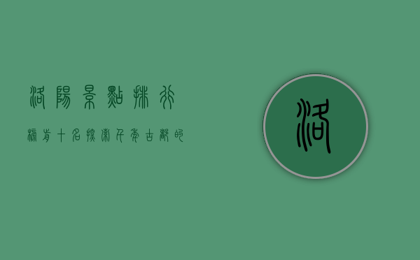 洛阳景点排行榜前十名，探索千年古都的文化与自然之美
