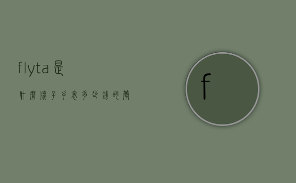 flyta是什么牌子手表多少钱的简单介绍