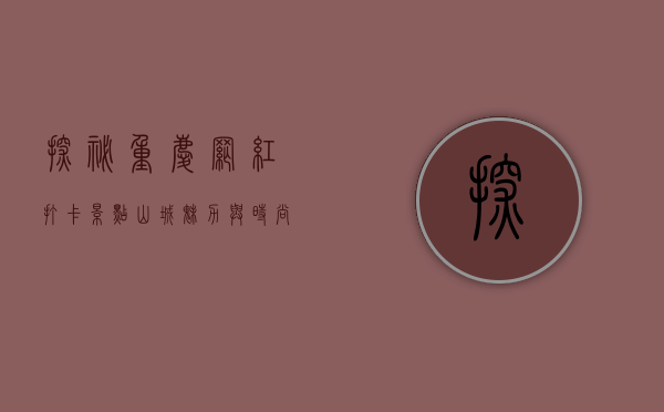 探秘重庆网红打卡景点，山城魅力与时尚潮流的完美融合