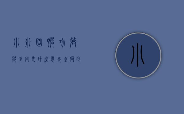 小米面膜功效与作用是什么意思（面膜的主要作用是什么）