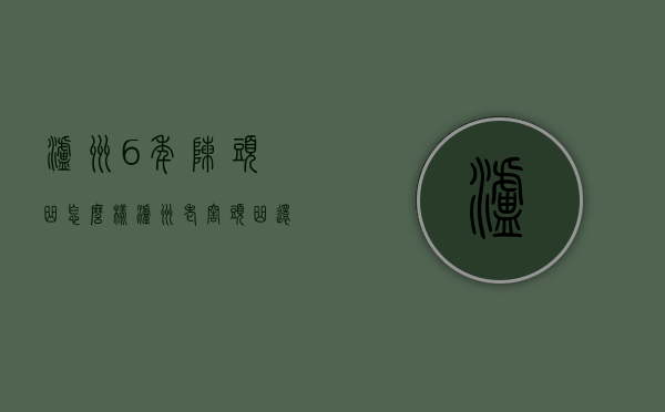 泸州6年陈头曲怎么样（泸州老窖头曲还是六年陈好）