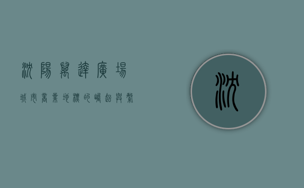 沈阳万达广场，城市商业地标的崛起与繁荣