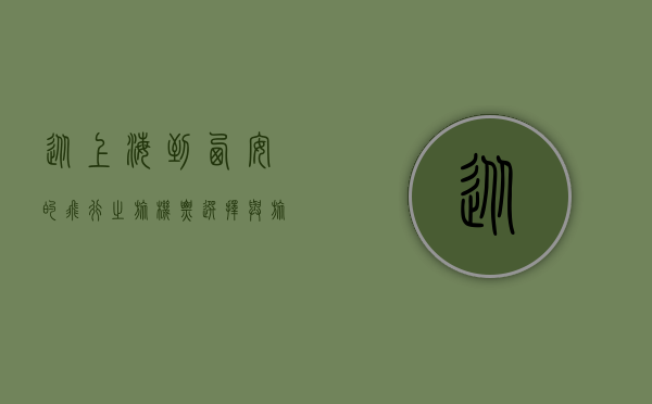 从上海到西安的飞行之旅，机票选择与旅行指南