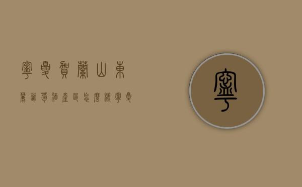 宁夏贺兰山东麓葡萄酒产区怎么样（宁夏贺兰山东麓葡萄酒产区介绍）