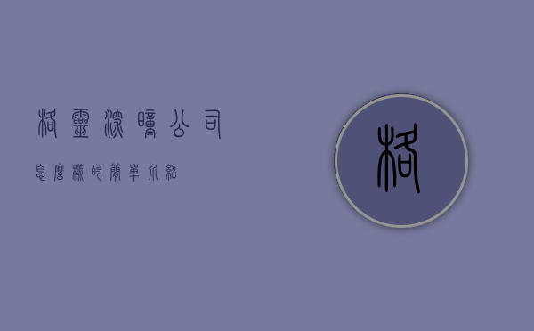 格灵深瞳公司怎么样的简单介绍
