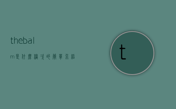 thebalm是什么档次的简单介绍