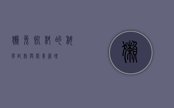 獭兔饲料的科学配制与营养管理