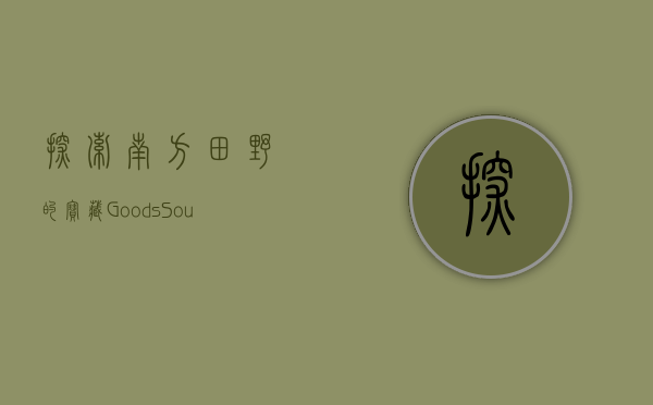 探索南方田野的宝藏，Goods South Field的独特魅力