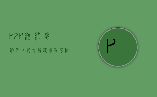 P2P终结者软件下载，功能、使用与风险解析