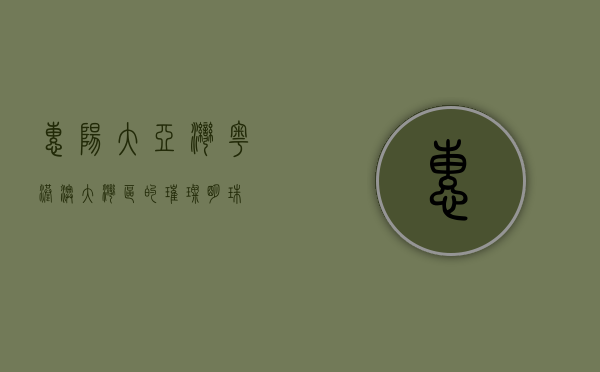 惠阳大亚湾，粤港澳大湾区的璀璨明珠