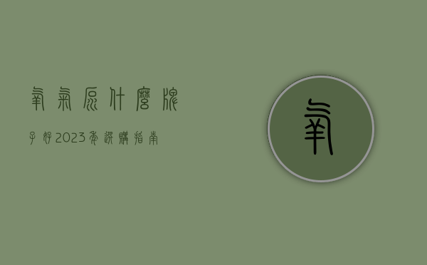 氧气泵什么牌子好？2023年选购指南与品牌推荐